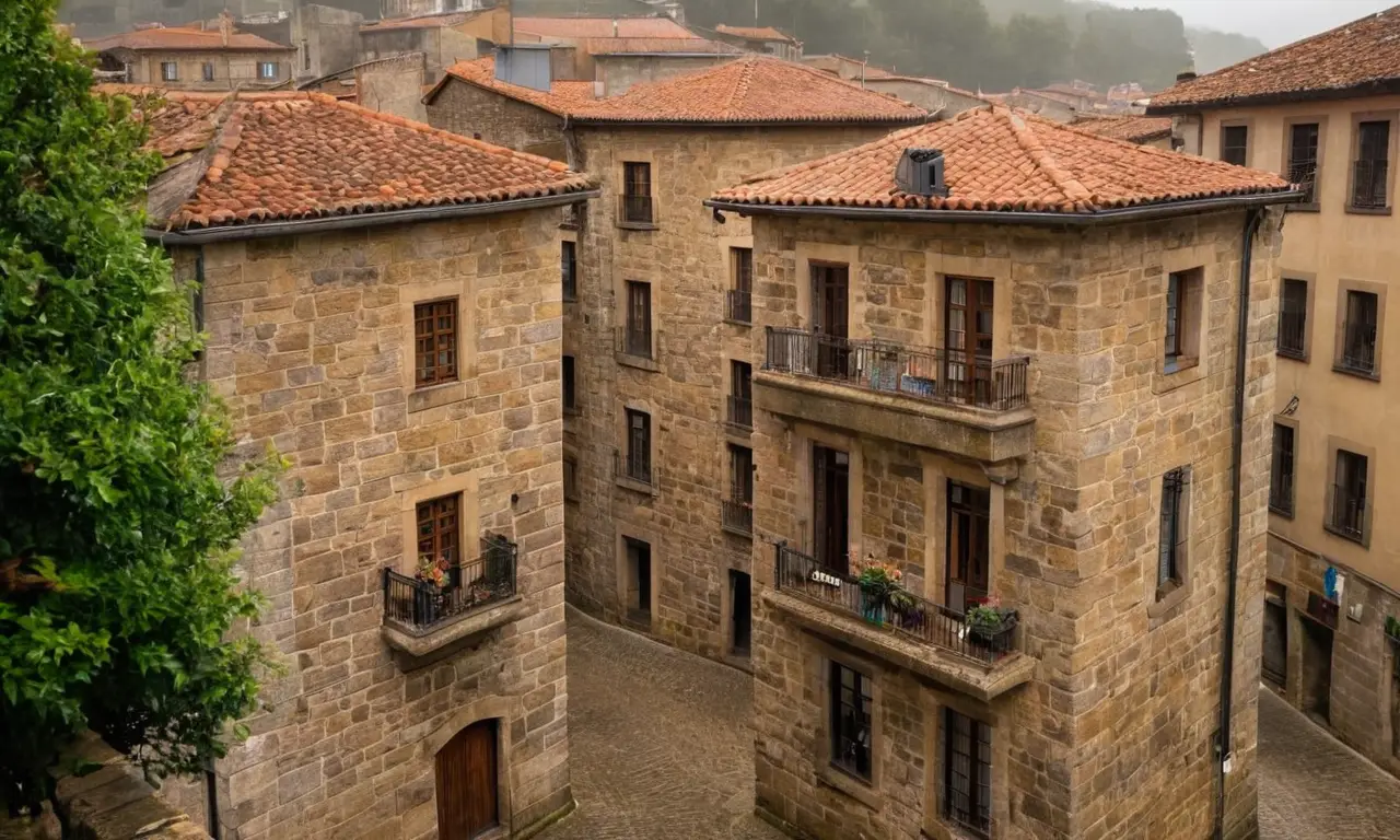 Ourense ofrece balcones de piedra y diseños intrigantes