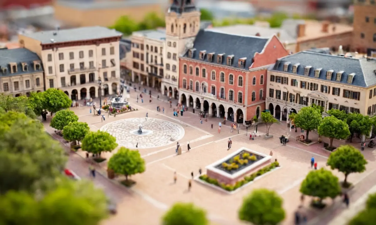 Plaza histórica y vibrante invita a la exploración