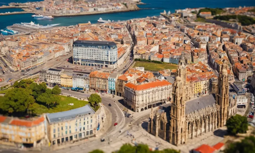 Coruña ofrece paisajes y vistas vibrantes