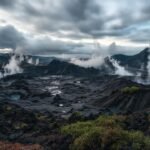 Paisaje volcánico ourenseño