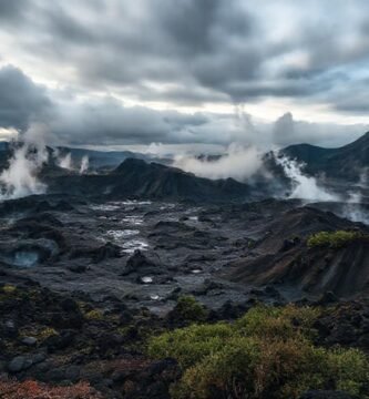 Paisaje volcánico ourenseño