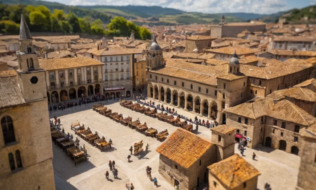 Representa escenas históricas de Lugo