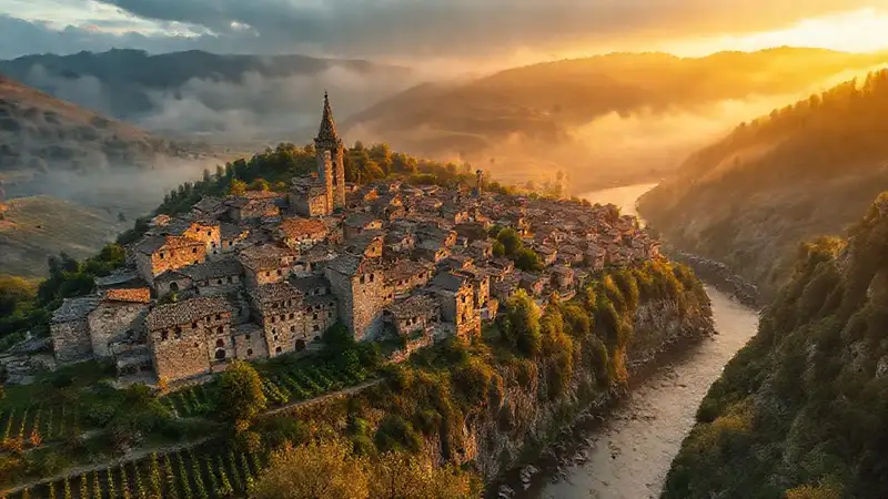 Ribeira Sacra: un pueblo medieval místico