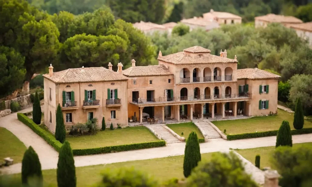 Vila española antigua e ilustrada