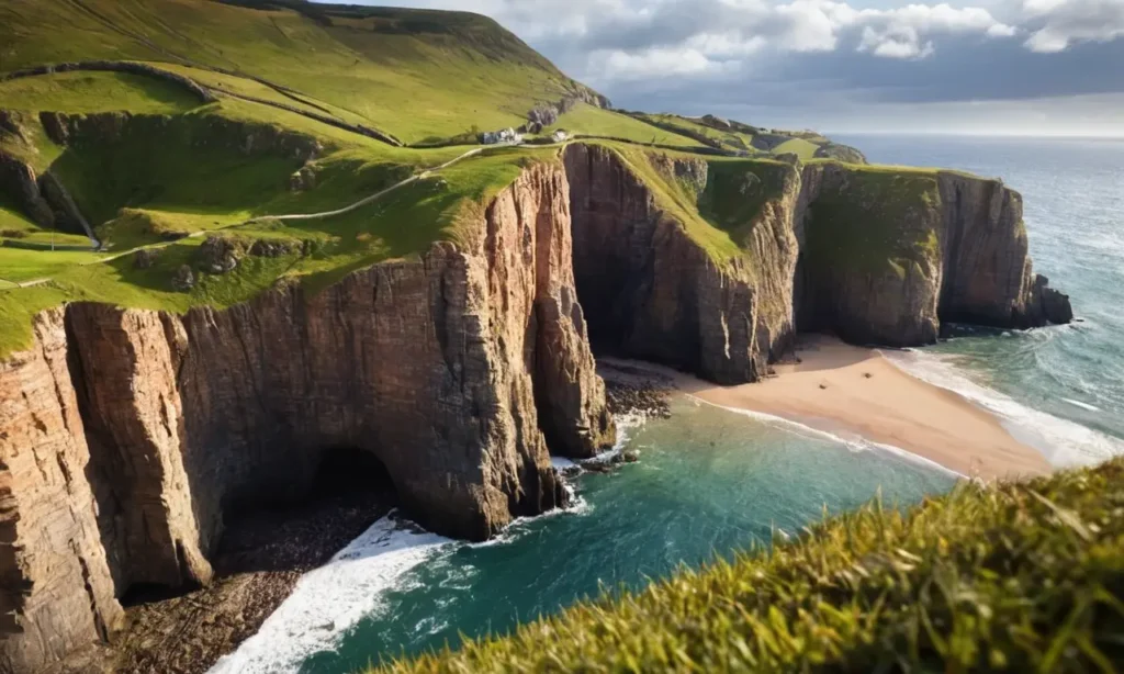 Paisaje costero dramático e imponente