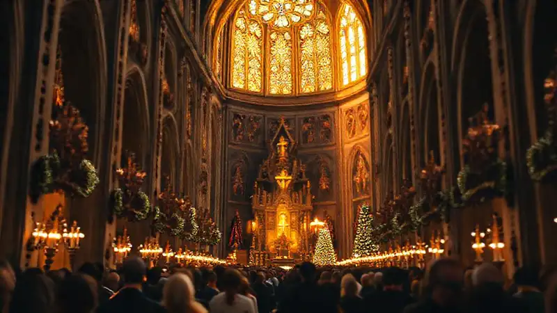 Santiago: catedral gloriosa, luz dorada y misterio