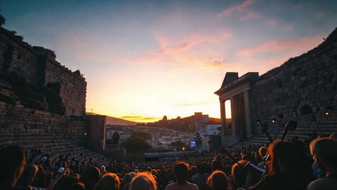 Ourense ilumina un festival musical antiguo