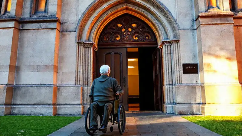 La catedral accesible ofrece un ambiente cálido