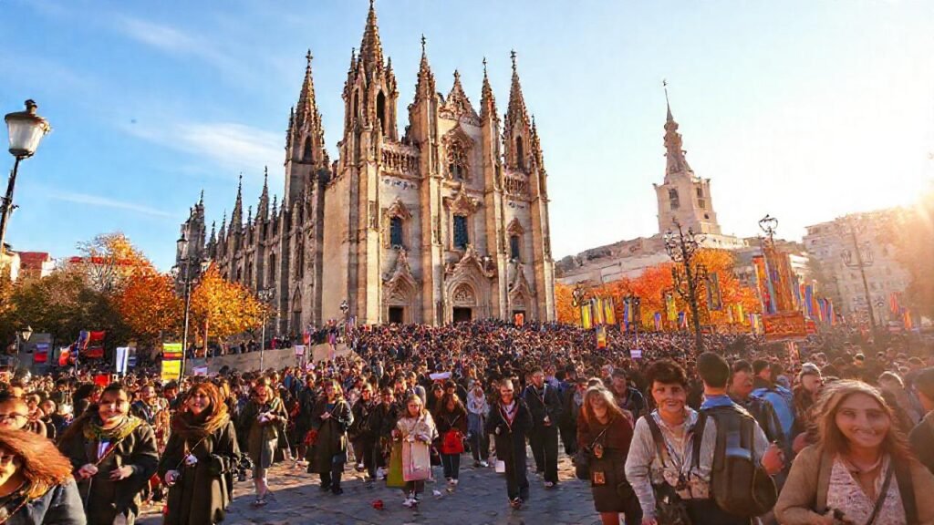 Ourense celebra un peregrinaje cultural
