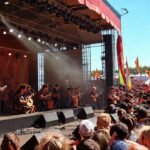 Festival gallego vibrante