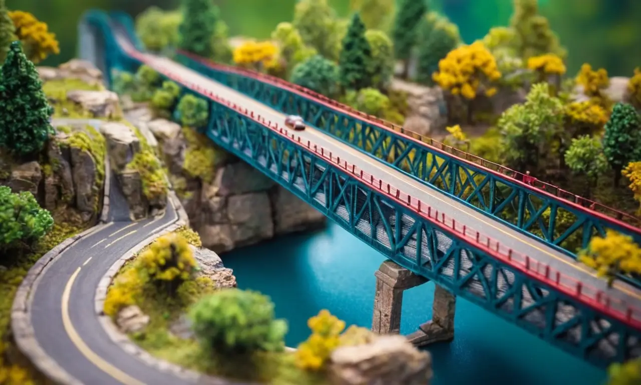 Imagen de un puente con colores vibrantes y guía detallada