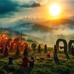 El festival celta evocaba misterio y color