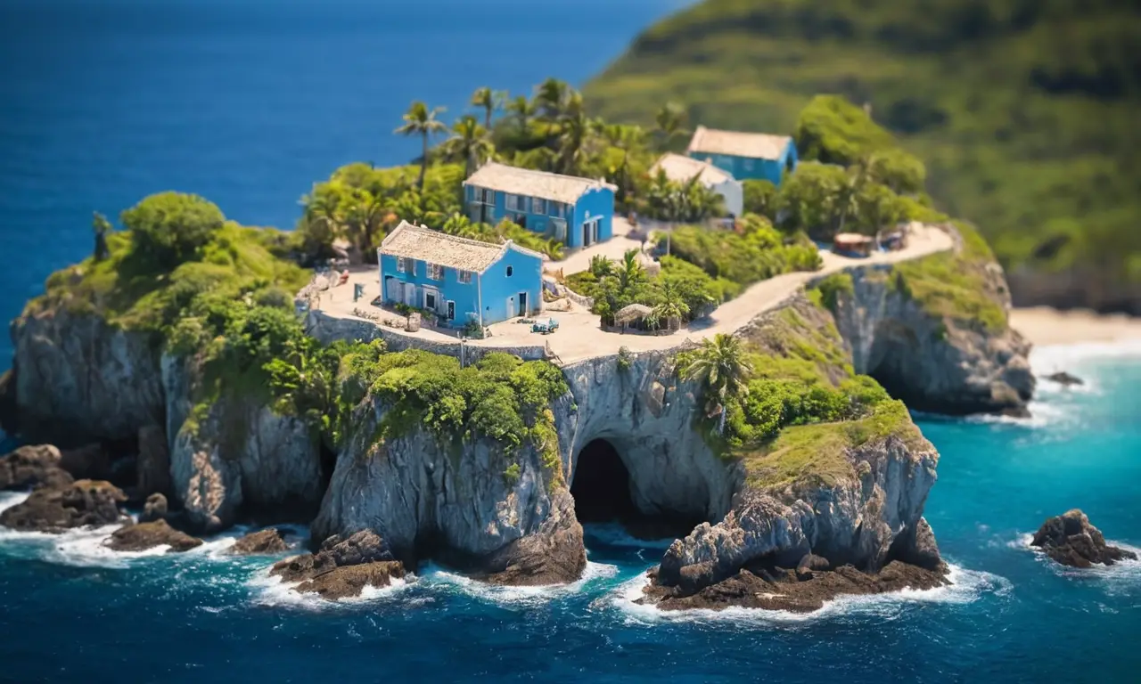 Islas Cíes: tonalidades azules serenas e informativas