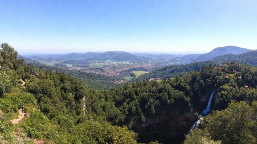 Monte Trega ofrece vistas panorámicas hermosas