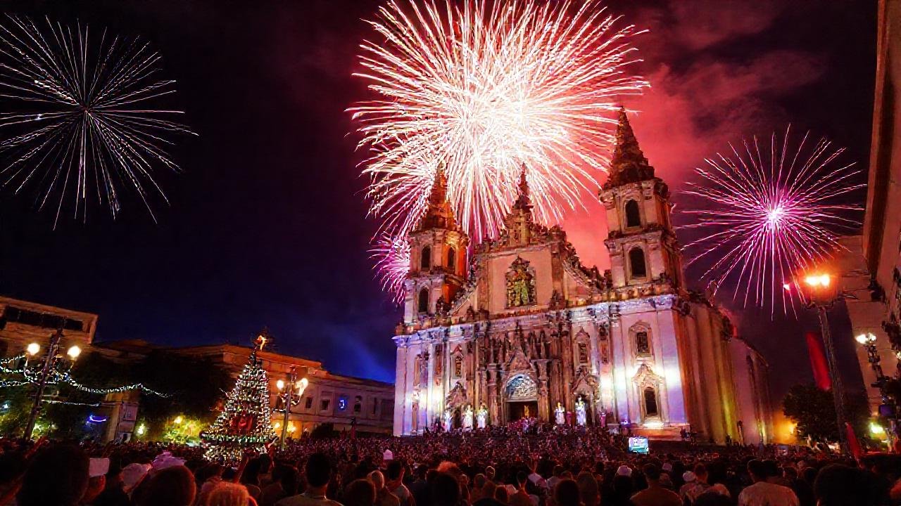 Santiago brillaba con fiesta y fervor