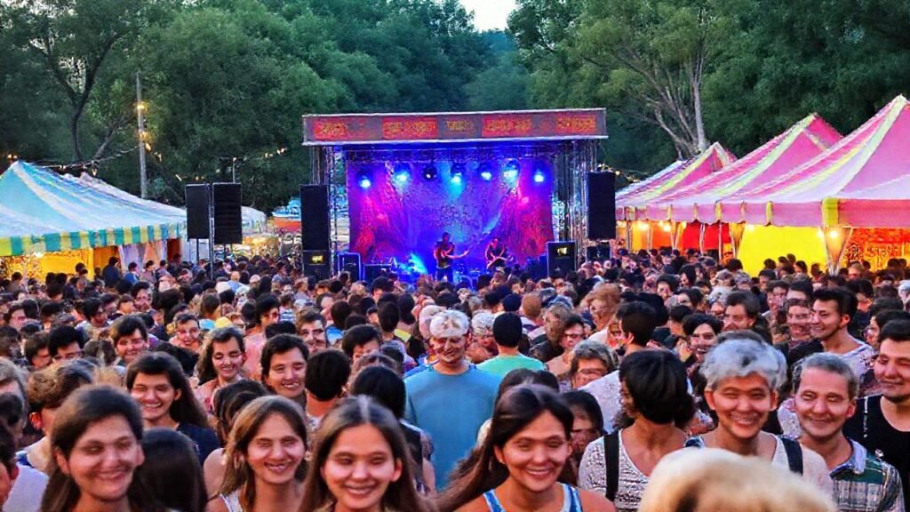 Ourense vibra con un festival alegre
