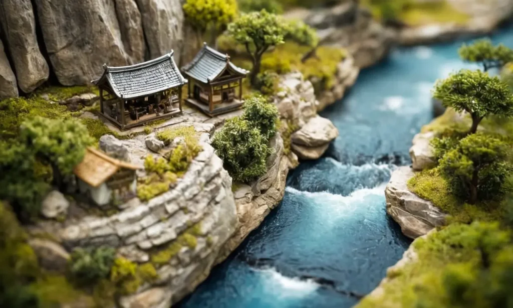 Paisaje antiguo y deslumbrante