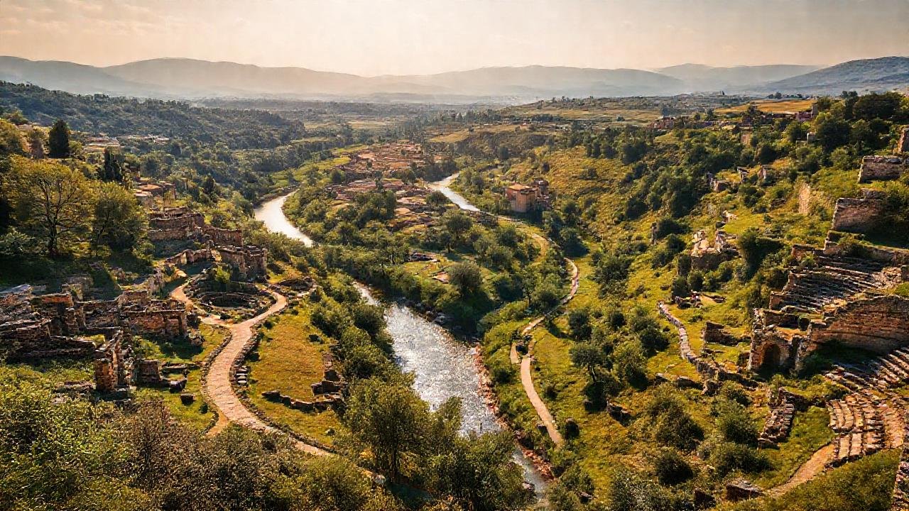 Roma antigua, Arnoia y naturaleza vibrante