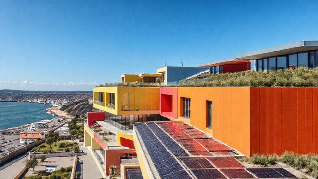 Arquitectura gallega moderna destaca por innovación y color