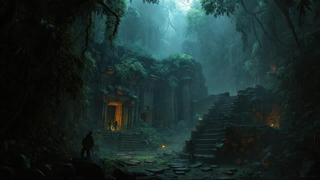 Ruinas ancestrales evocan belleza misteriosa y sombra