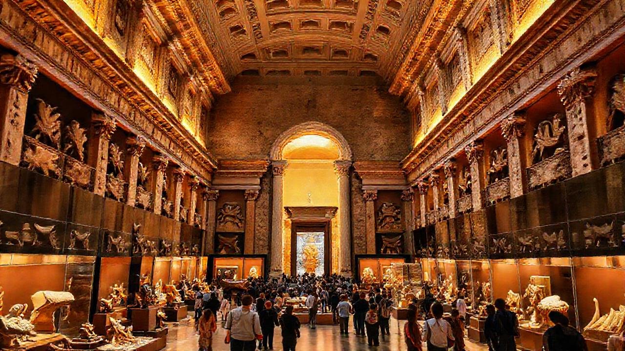 El museo exhibe una ciudad antigua cautivadora