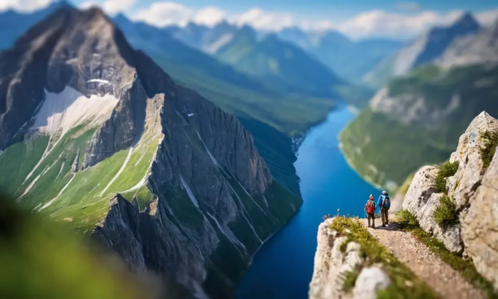 Guía de montaña con ruta ilustrada y consejos útiles