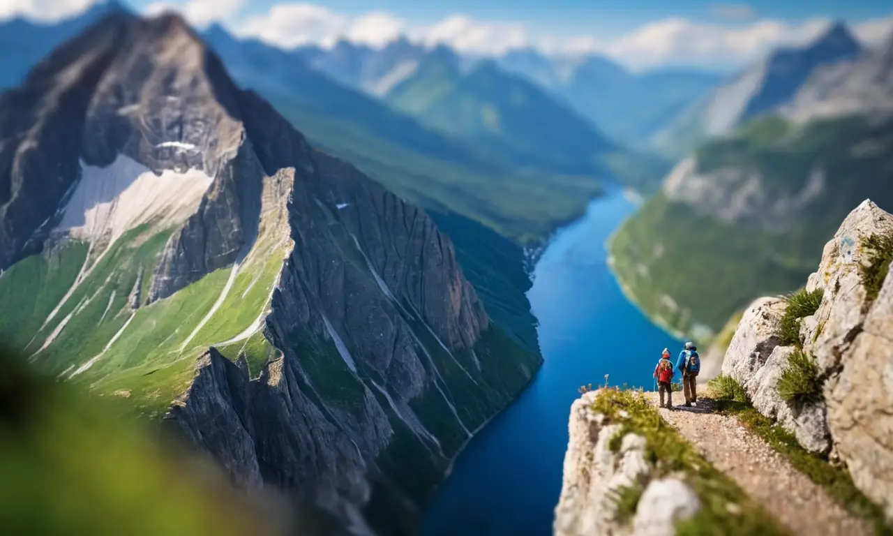 Guía de montaña con ruta ilustrada y consejos útiles