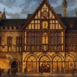 Una ciudad medieval imponente y histórica
