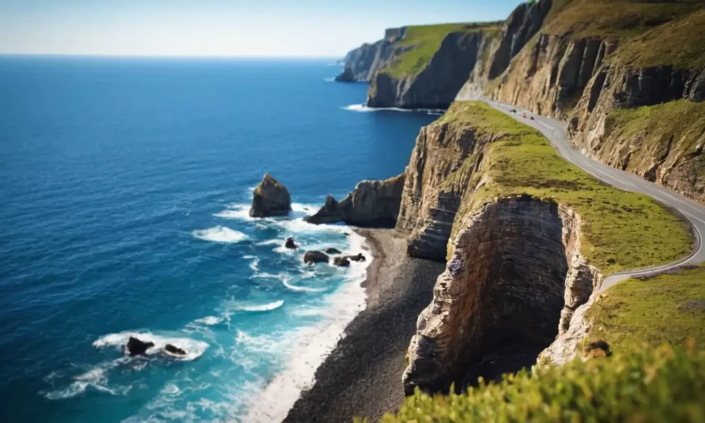 Espectacular belleza costera y marina