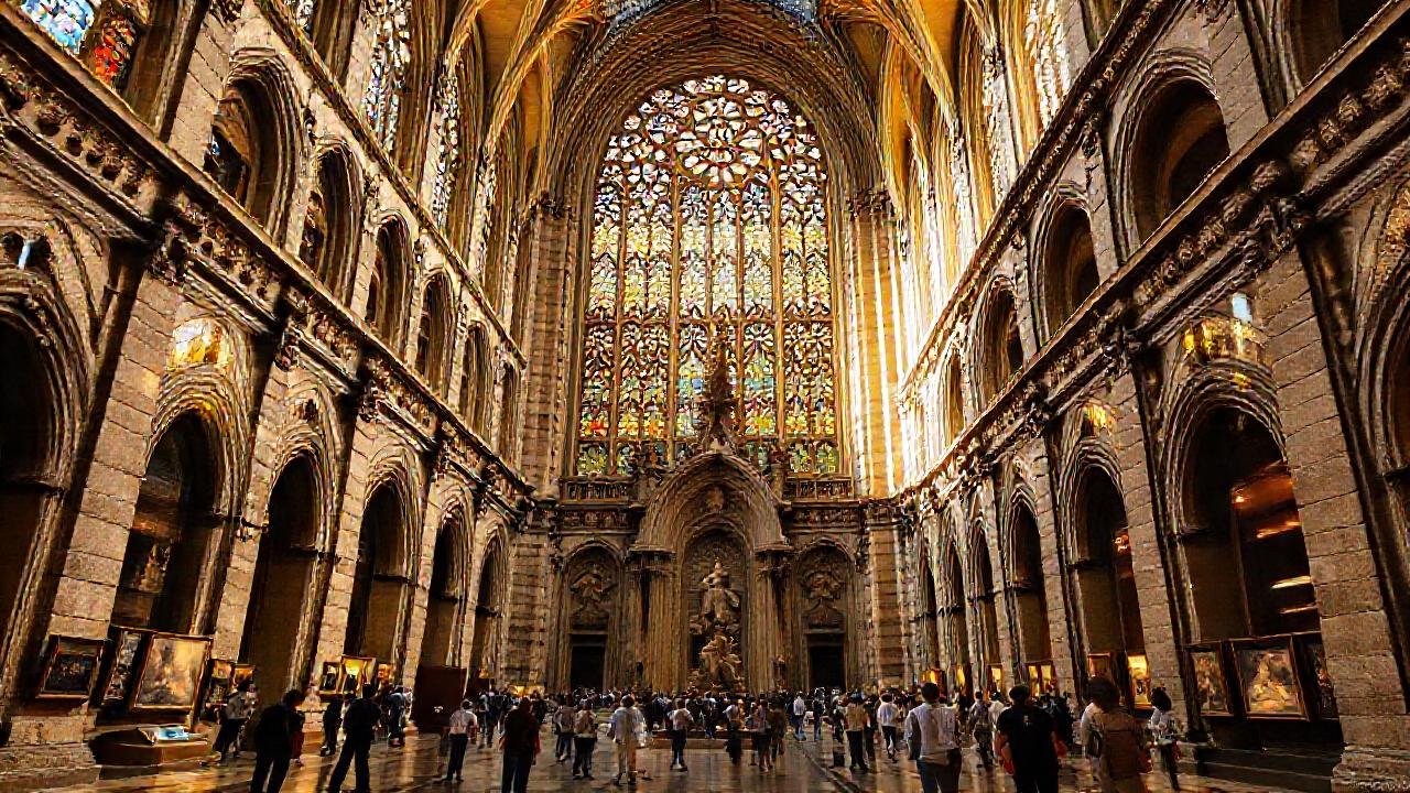 Una catedral grandiosa inspira asombro turístico