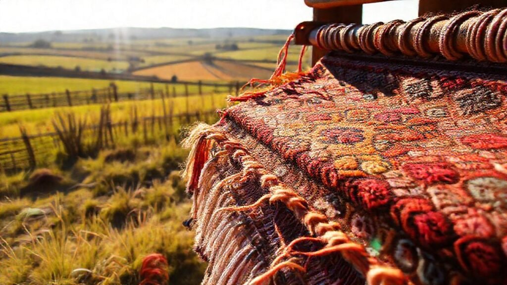 Galicia teje tradición en colores vibrantes