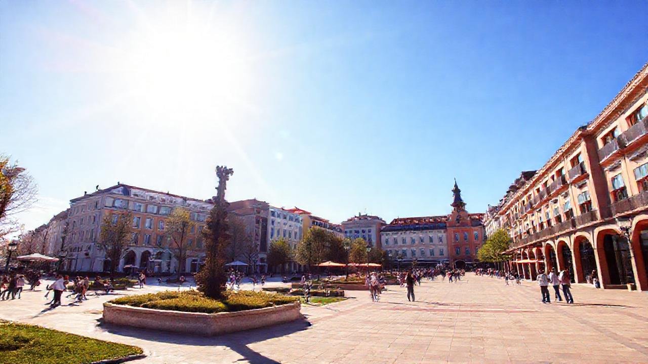 Pontevedra: un paisaje urbano soleado