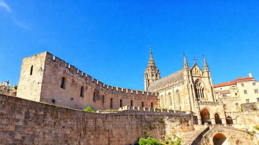 Lugo antigua: belleza arquitectónica imponente y soleada