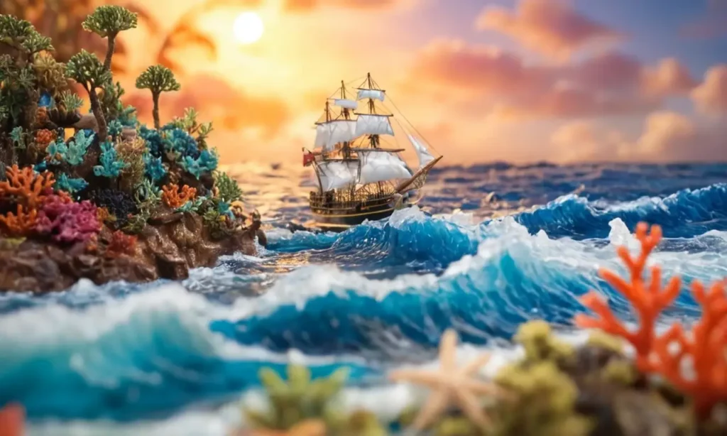 El océano es vibrante y misterioso