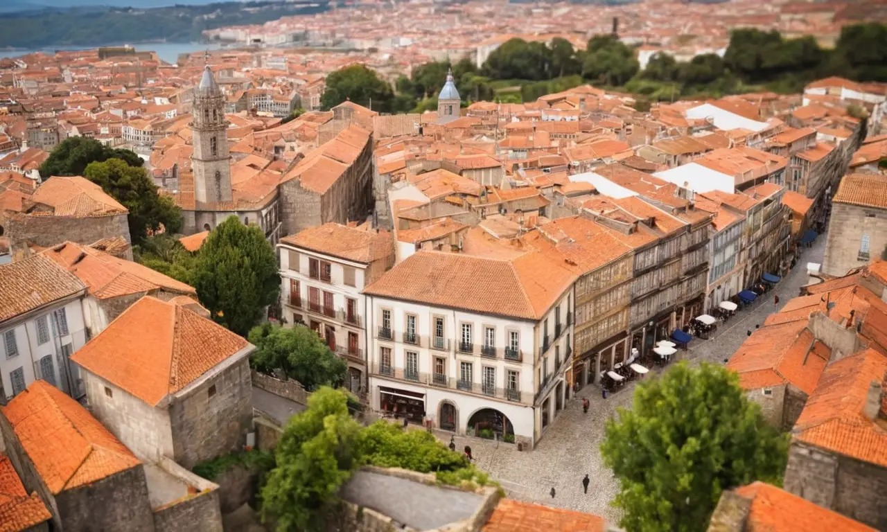Papel pintado muestra encanto único de Pontevedra