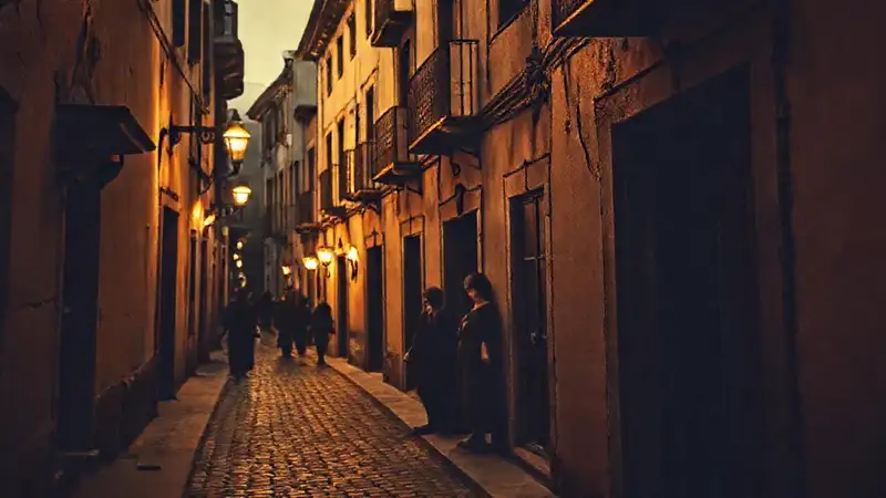 Una imagen sepia de historia antigua