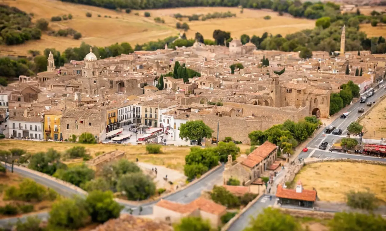 El papel pintado exhibe un guía completo de Mondoñedos