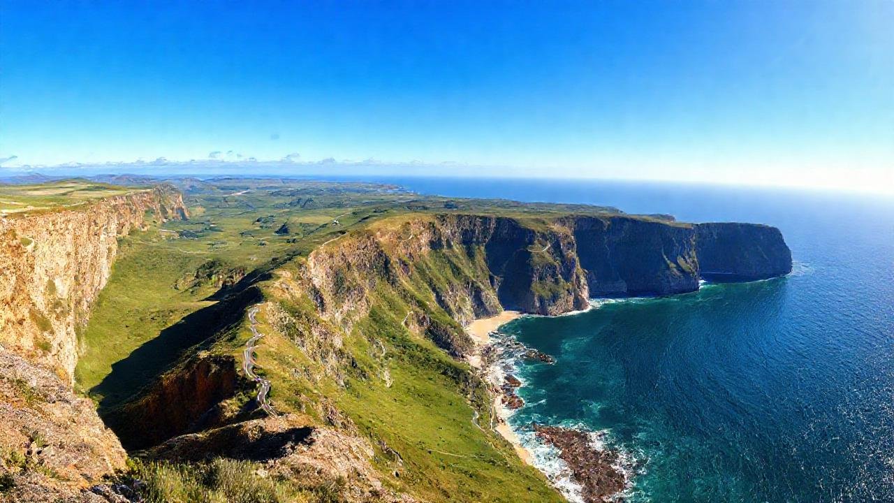 Galicia ofrece vistas panorámicas serenas y dramáticas