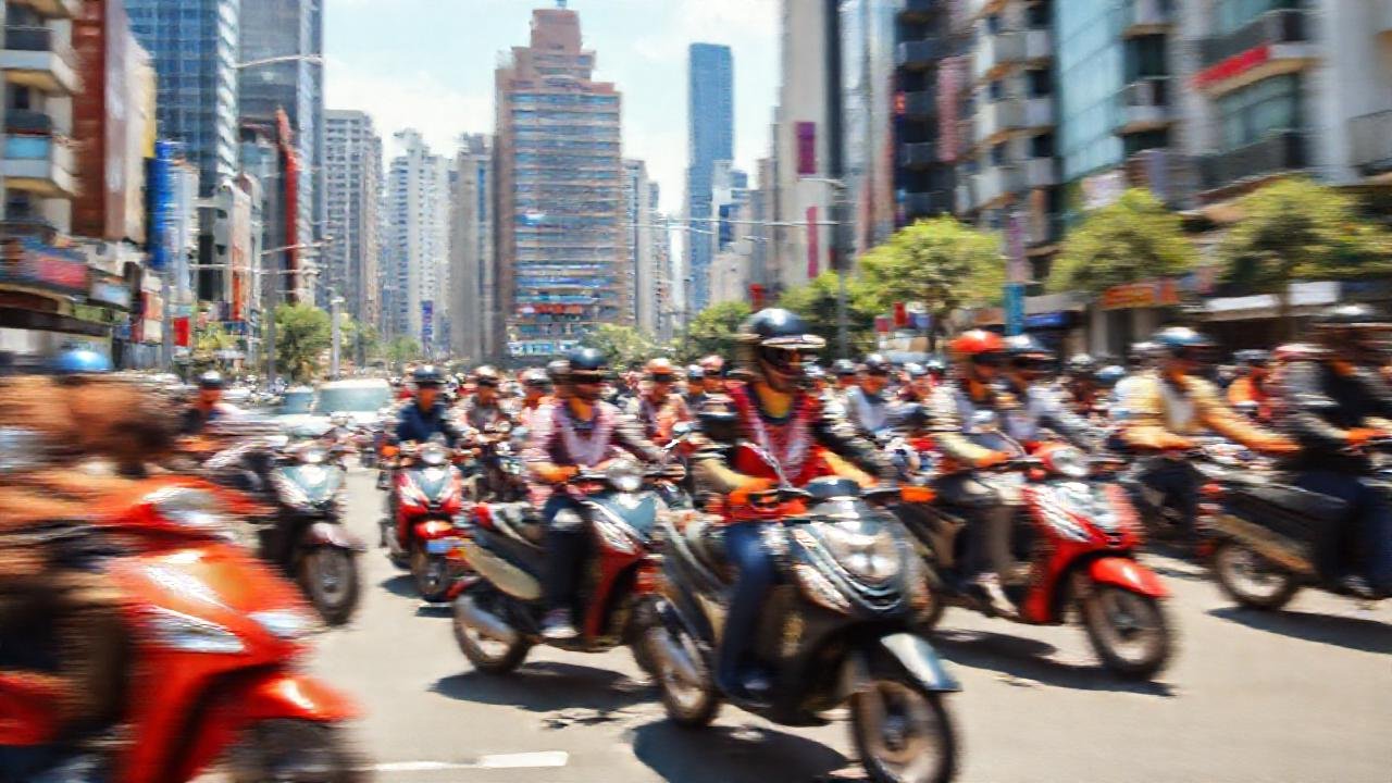 Ciudad vibrante con movilidad diversa