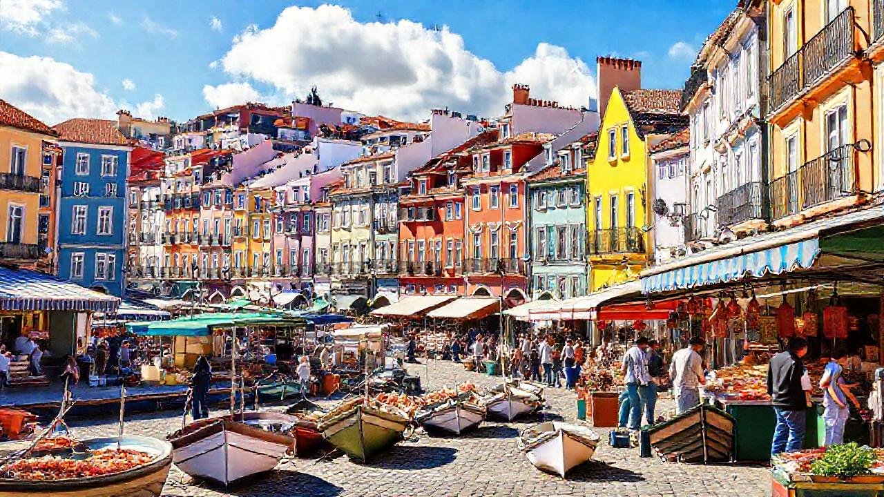 Pontevedra ofrece un día soleado y vibrante