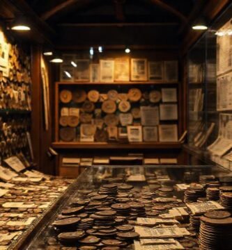 Monedas antiguas iluminan la atmósfera de Pontevedra