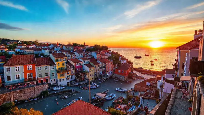 Rías Baixas: pueblo costero encantador y colorido