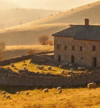 Galicia rural: paisaje sereno y cálido