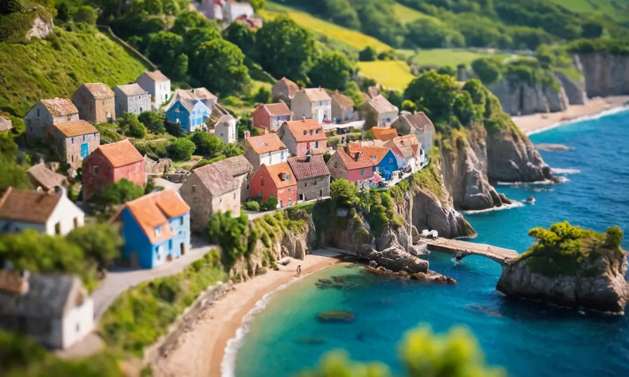 Vistas costeras pintorescas y paisajes acogedores