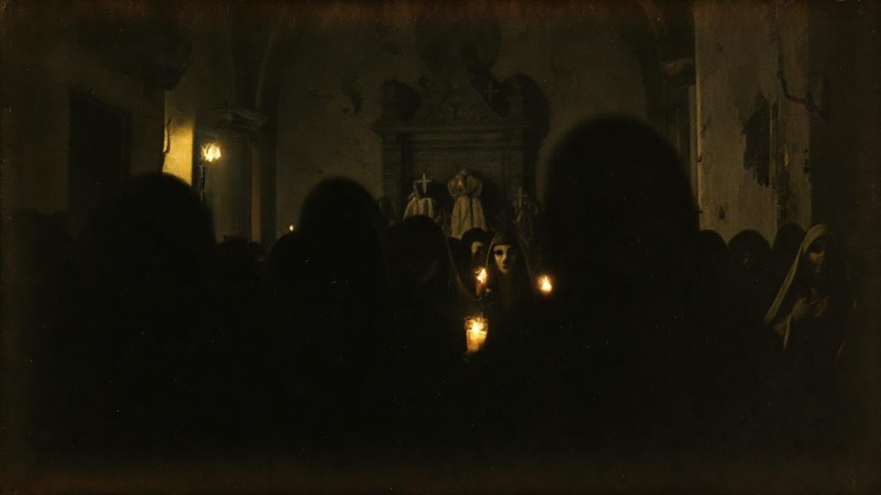 Un festival español antiguo y sombrío