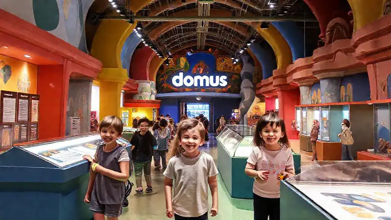 El museo ofrece aprendizaje vibrante e infantil