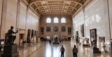 El museo ofrece belleza y serenidad