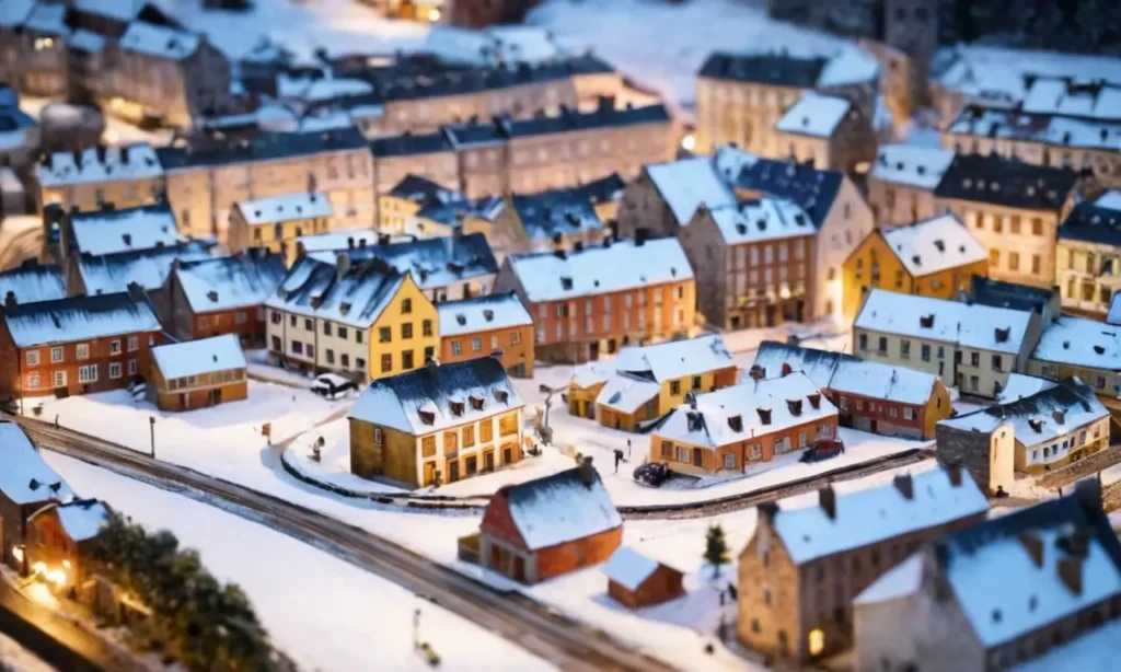 Paisajes nevados y mágicos