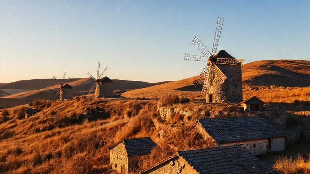 Galicia rural irradia encanto y luz dorada