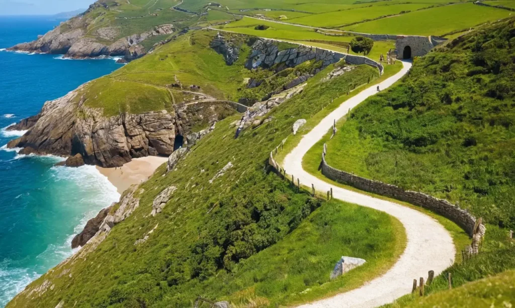 Paisajes gallegos vibrantes y pintorescos